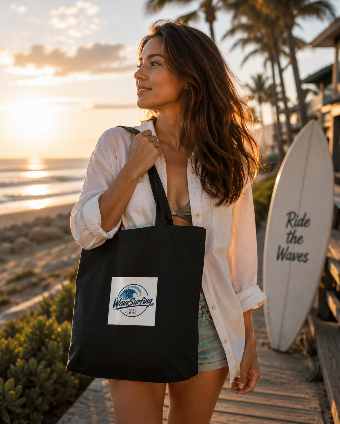 Tote Bag Éco WaveSurfing