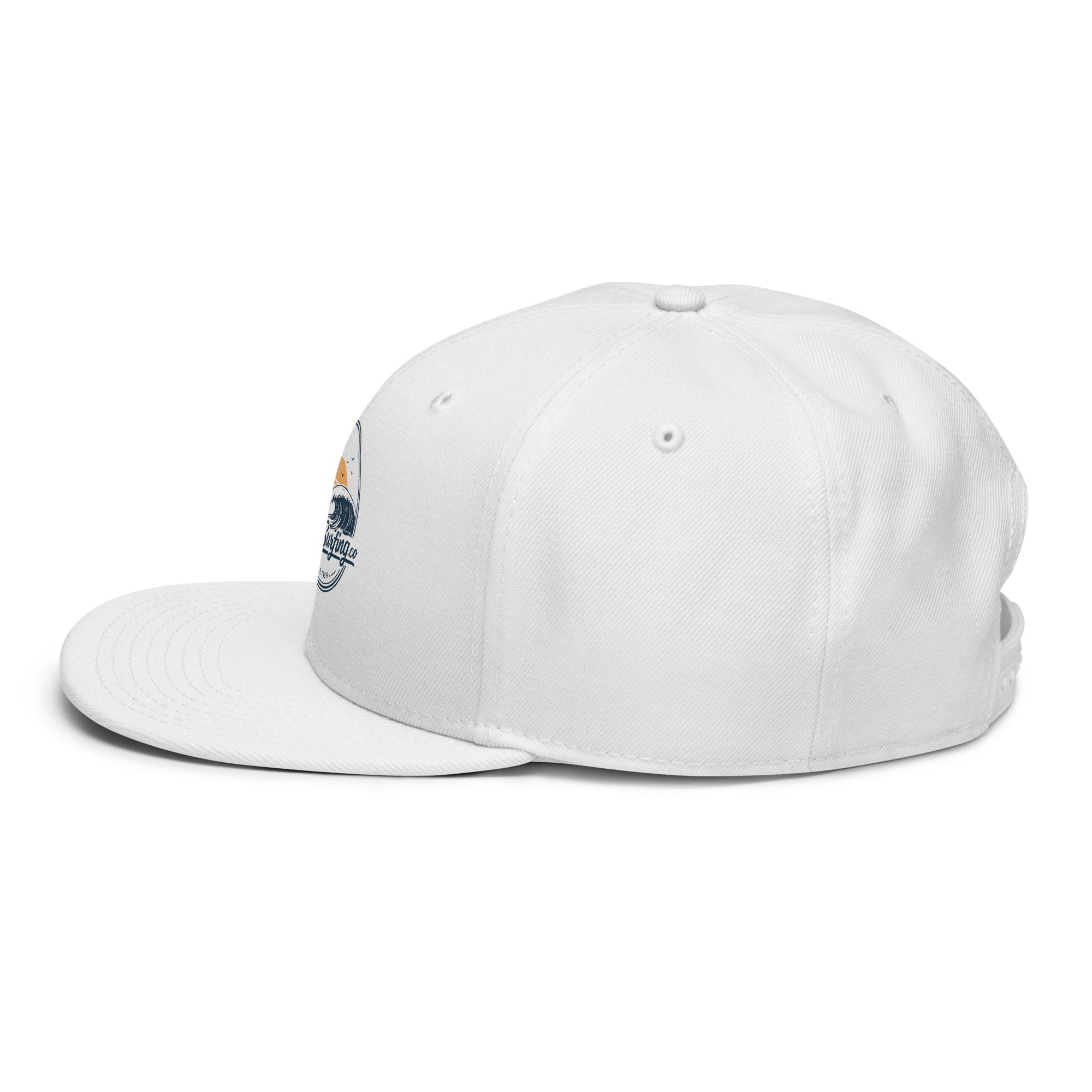 Coastal Snapback Hat WaveSurfing – vue [face/dos/côté]