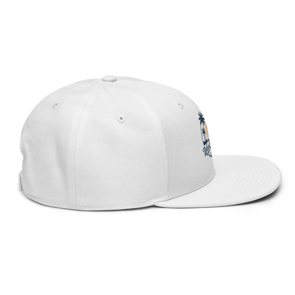 Coastal Snapback Hat WaveSurfing – vue [face/dos/côté]